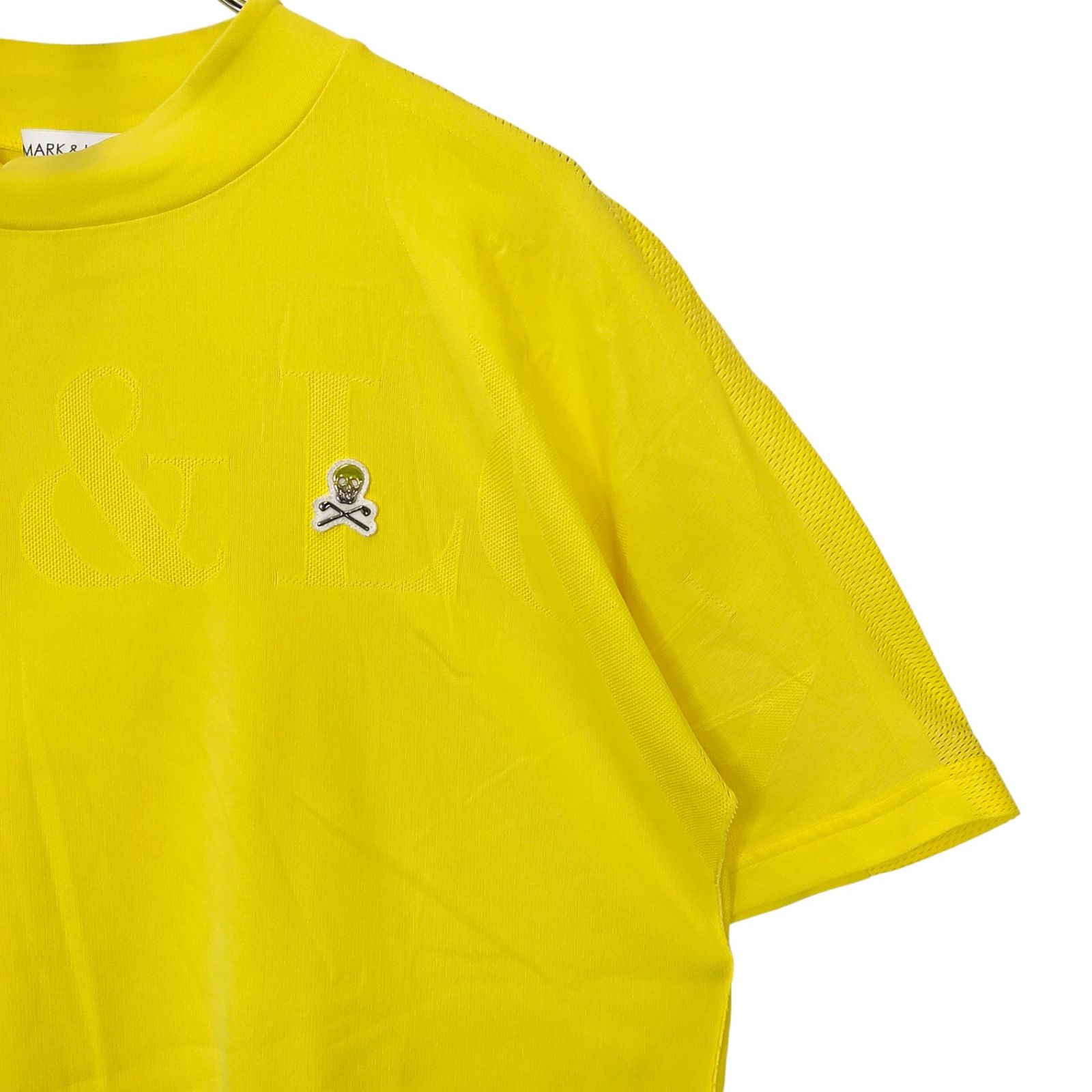 MARK＆LONA マークアンドロナ ゴルフ 22SS モックネック 半袖 Tシャツ