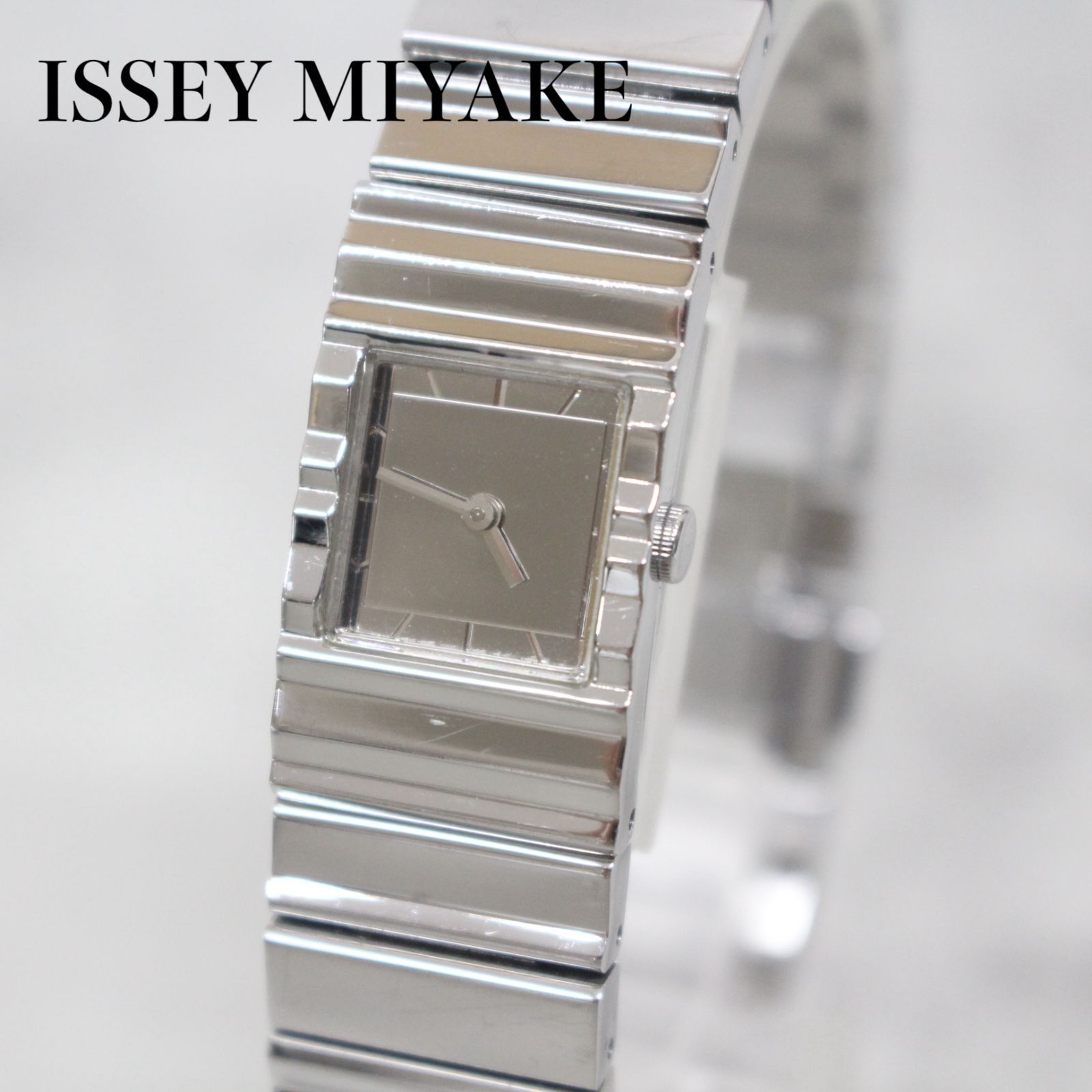 電池交換済み】ISSEY MIYAKE イッセイミヤケ V 腕時計 吉岡徳仁