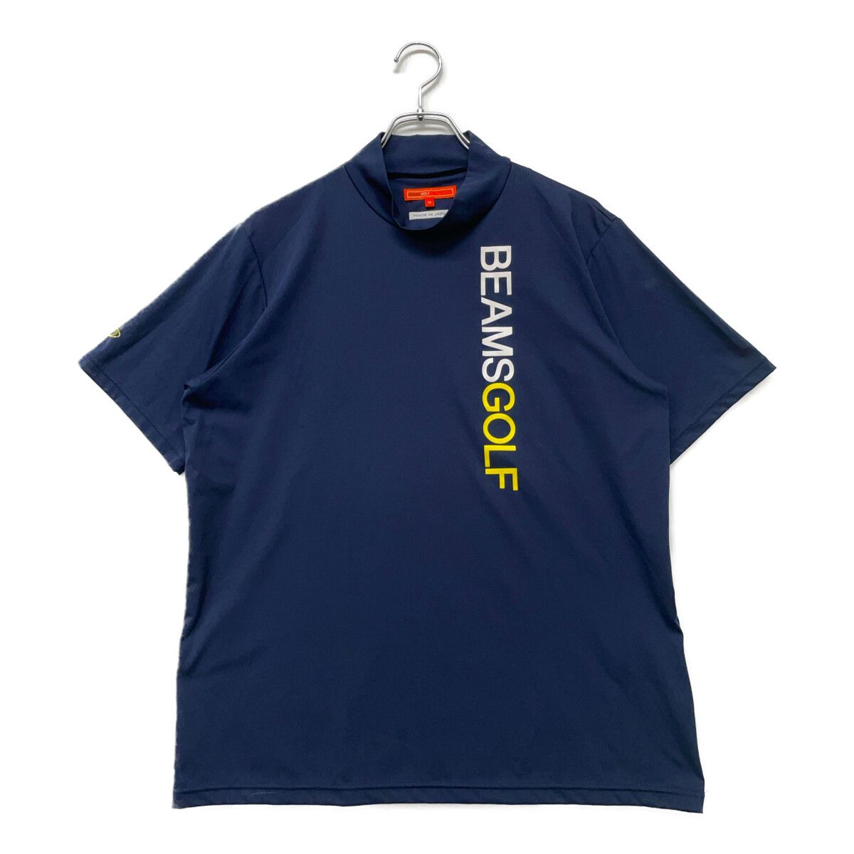 BEAMS - coco 中古 ビームスゴルフ BEAMSGOLF メンズ 半袖シャツ S 濃紺 ネイビー モックネック ハイネック 中古 メンズ ビームスゴルフ BEAMSGOLF 半袖シャツ S 濃紺