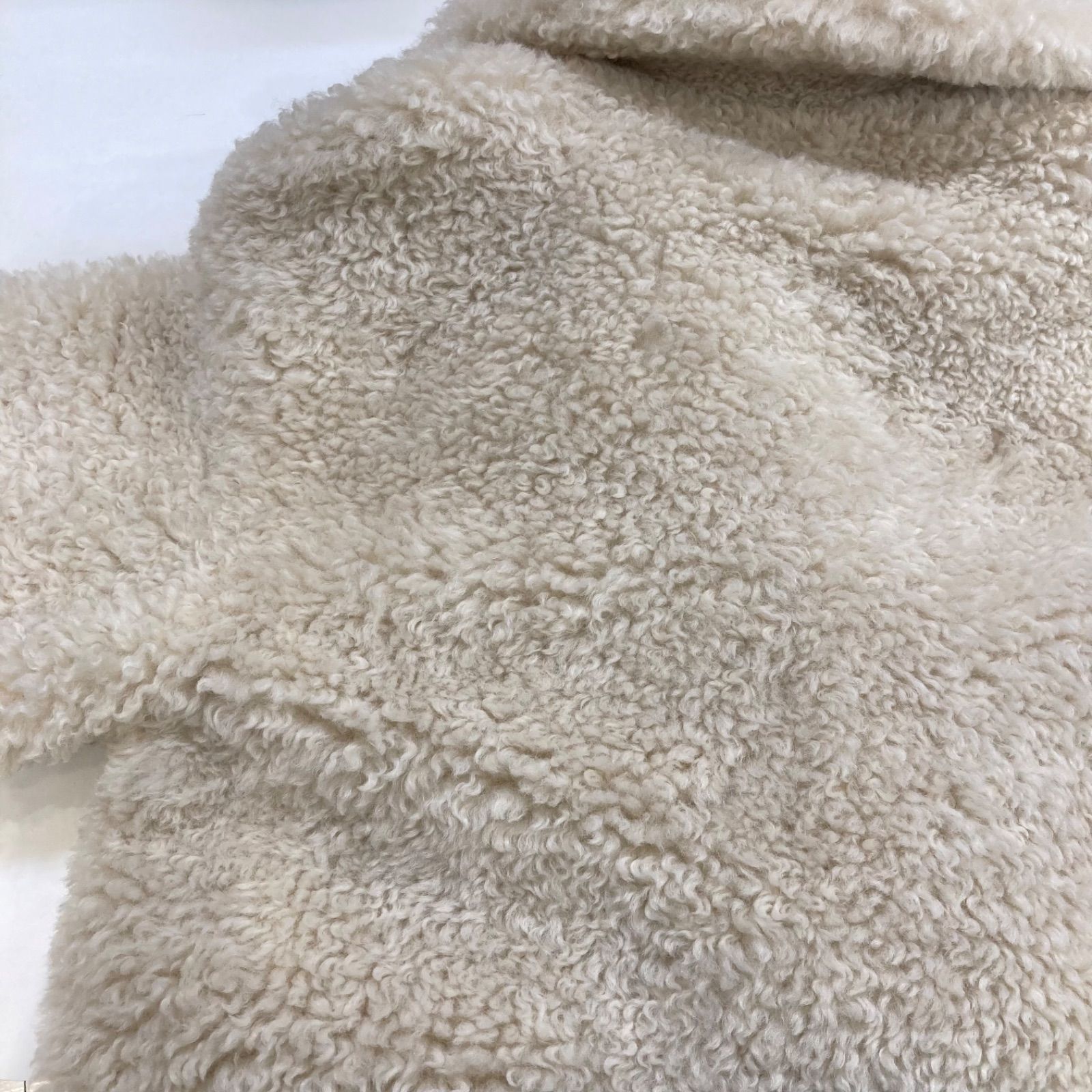 新品 タグ付き 未使用 anuke アンヌーク Ecofur Over Coat エコファー 