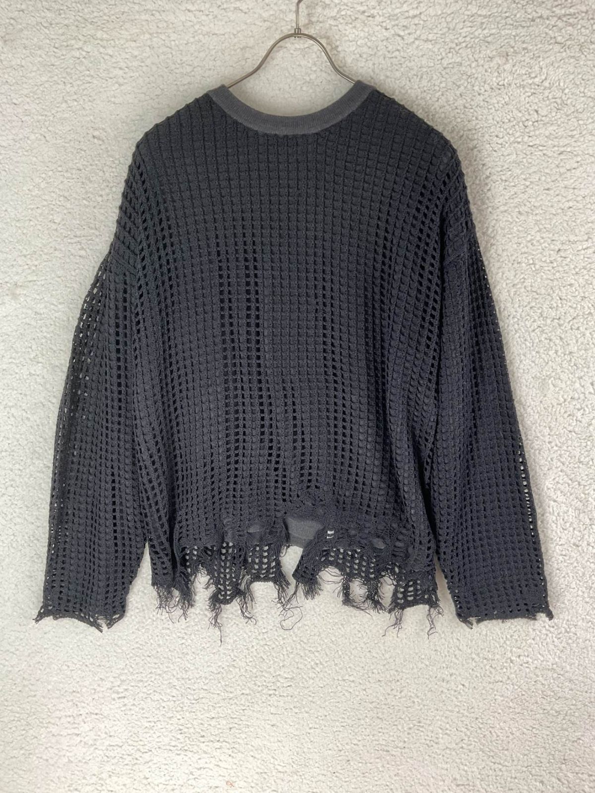 WIND AND SEA ウィンダンシー 長袖ロンT 黒 両面プリント Mサイズ WIND