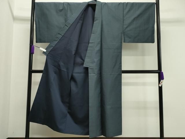 平和屋着物●男性 本場大島紬 アンサンブル 160亀甲 総詰め 正絹 CAAX5979gh