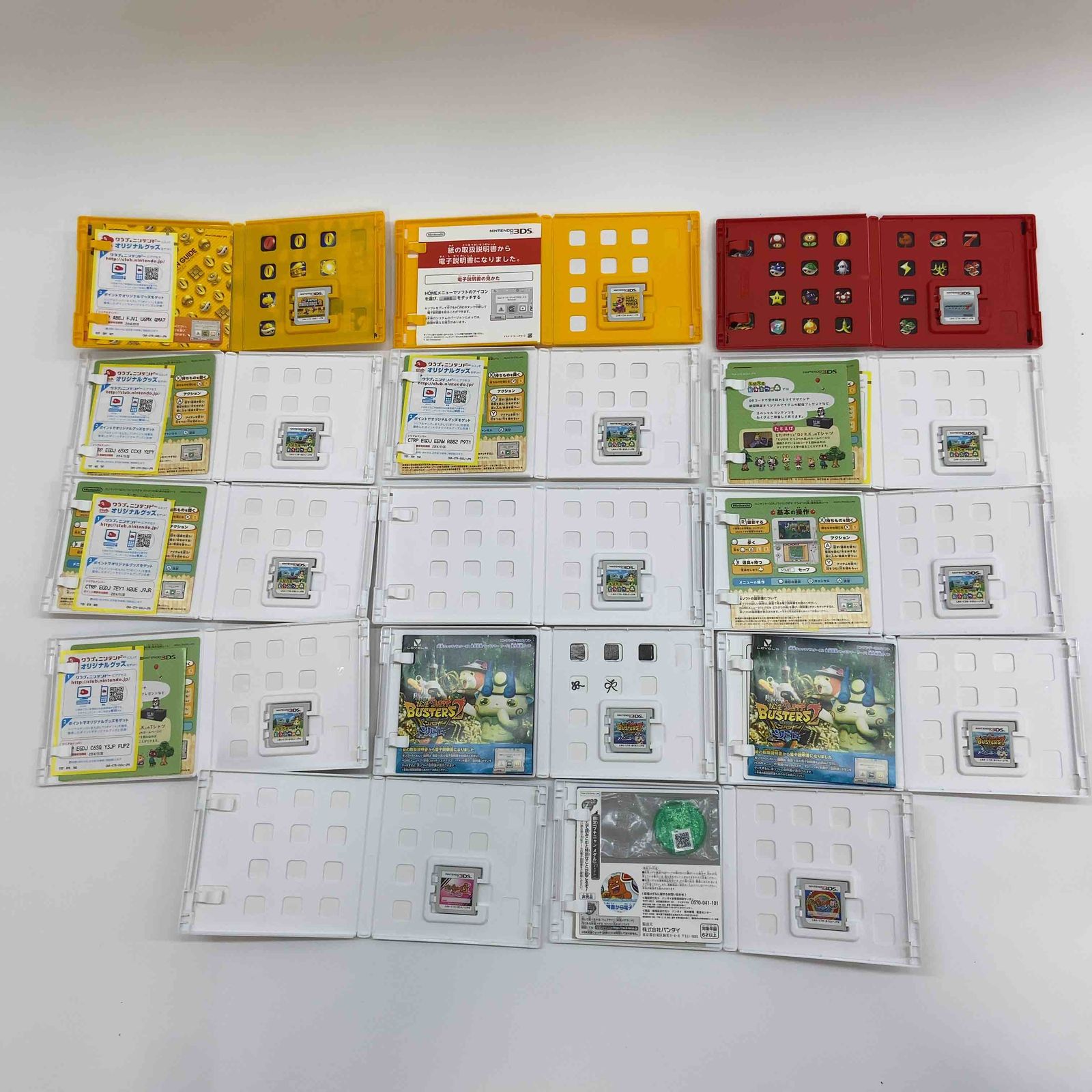 ニンテンドー3DSソフト ケース有