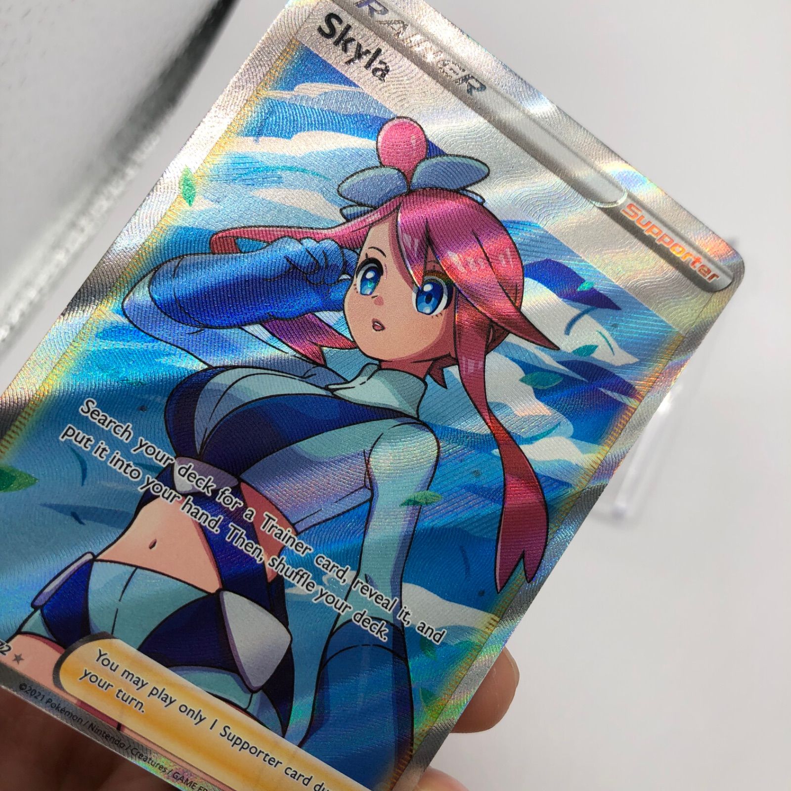 美品】ポケカ フウロ 英語版 SR - メルカリ