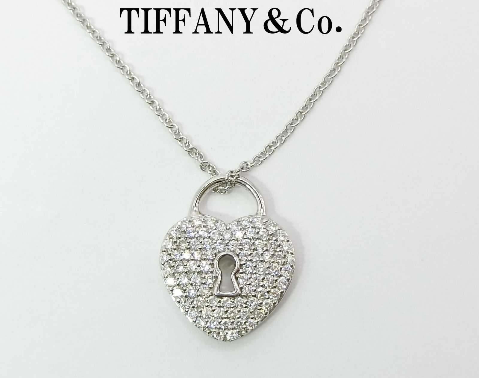 ☆美品☆ティファニー TIFFANY&Co. Pt950 プラチナ ハートロック