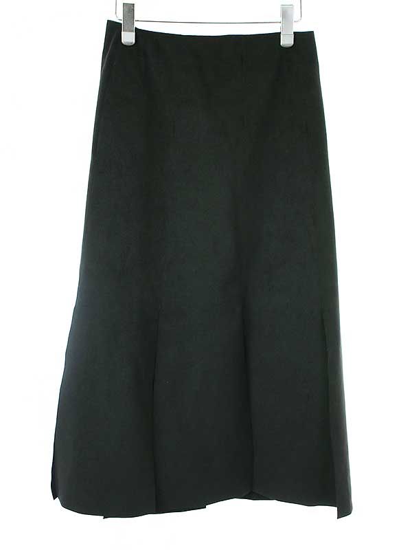 HYKE ハイク 23SS ULTRASUEDE SKIRT ウルトラスウェードスリット  