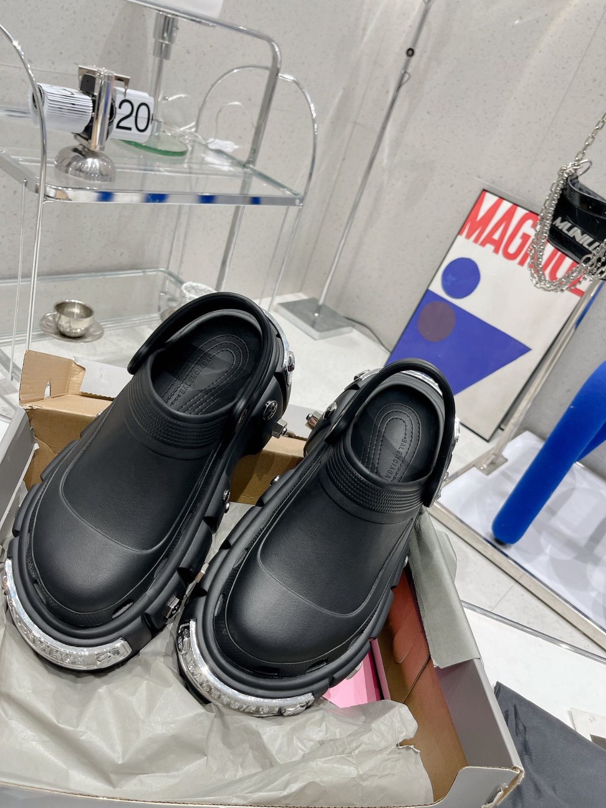 BALENCIAGA x Crocs HardCrocs Sandal カジュアルサンダル 男女兼用