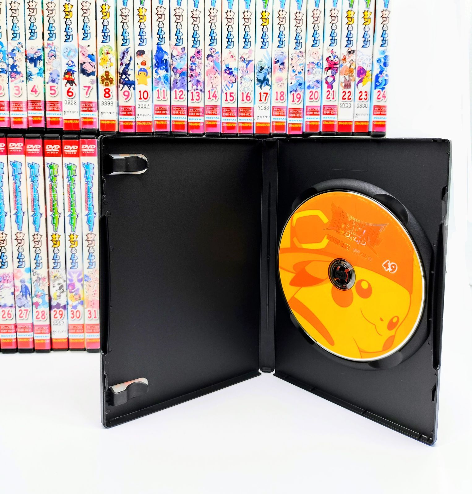 ポケットモンスター サン&ムーン DVD全49巻セット - メルカリ