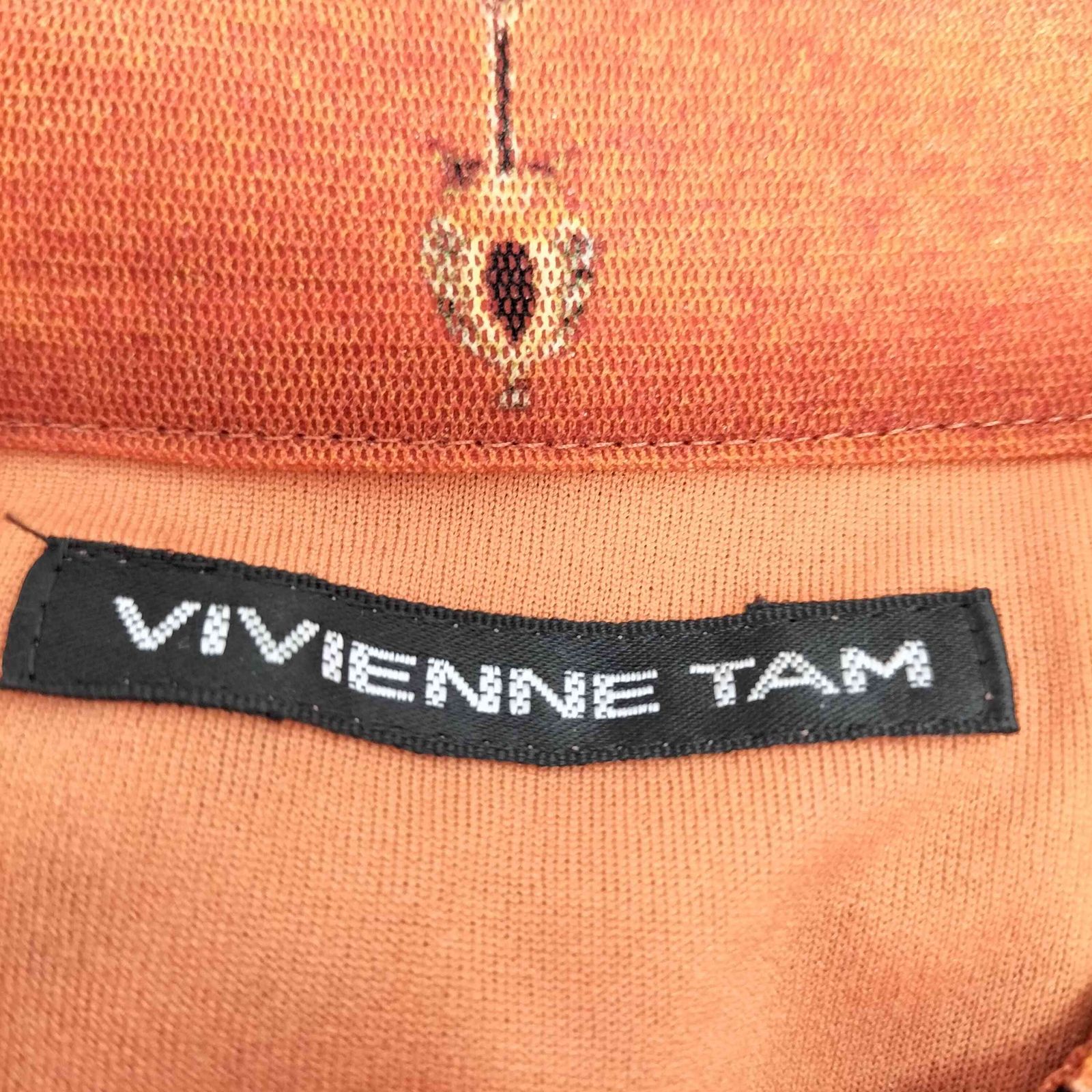 ヴィヴィアンタム VIVIENNE TAM シースルーチャイナワンピース