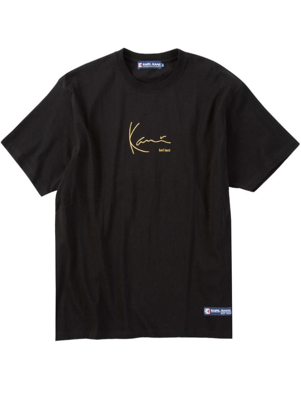 【美品】Karl Kani カールカナイ ビッグサイズ プリントTシャツ XXL KARL KANI] カールカナイ ロゴテープ 刺繍 ビッグシルエット 半袖T