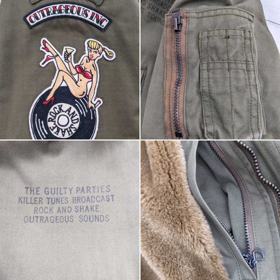 WACKO MARIA ワコマリア N-3B スカルハット バックプリント