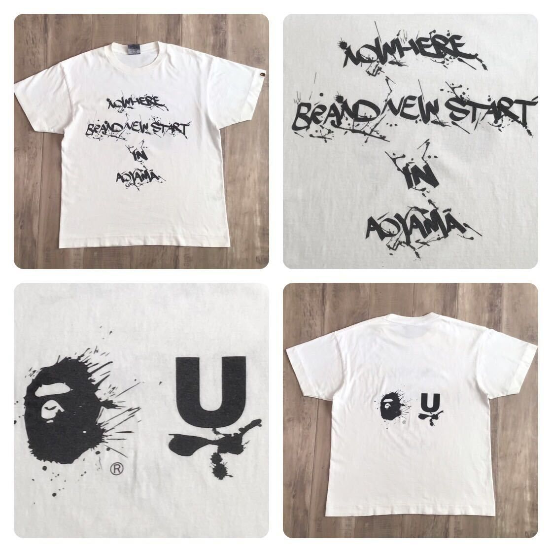 ☆激レア☆ UNDERCOVER × BAPE NW青山移転記念 Tシャツ Lサイズ a bathing ape アンダーカバー NIGO 裏原宿  エイプ ベイプ NOWHERE - メルカリ