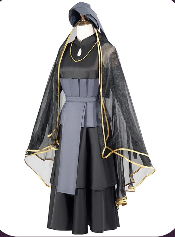 黒ウェディングドレス コスプレフルセット