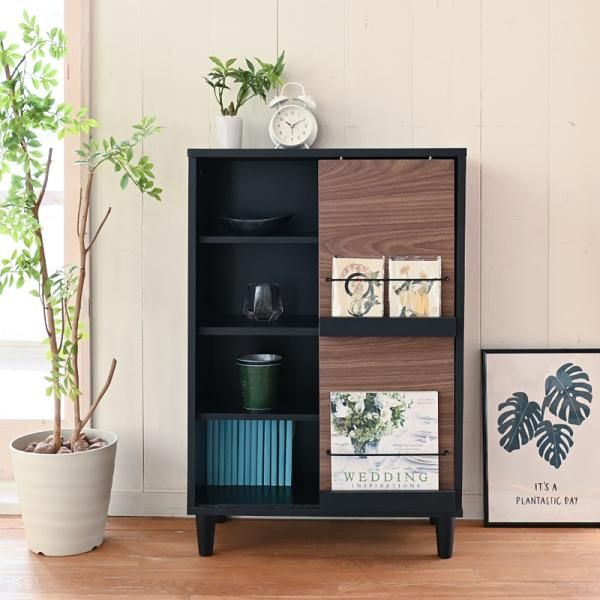 オープンブックケース 足つき 本棚 オーク ヴィンテージ 木製 レトロ