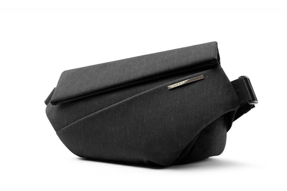 NIID クロスボディバッグ 防水 ショルダーバッグ 斜めがけ スリングバッグ メッセンジャーバッグ カメラバッグ メテオライトブラック