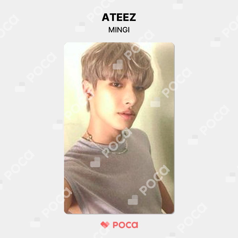 38枚セットATEEZ ミンギ 封入 特典トレカ FEVER MOVEMENT