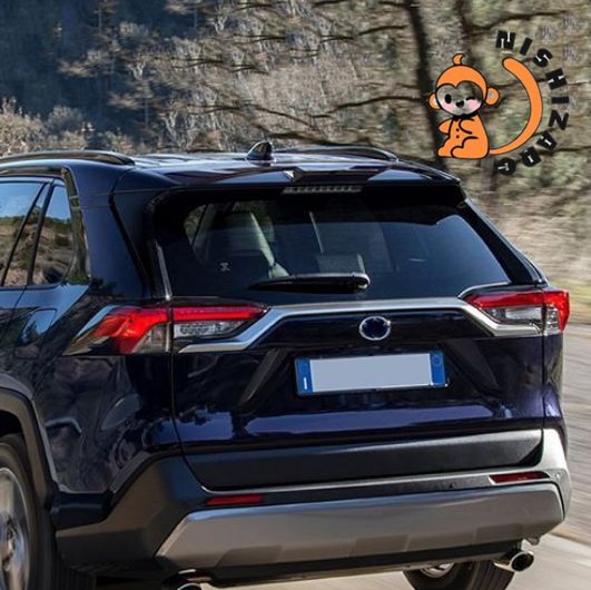 20-24年式 トヨタ RAV4 リアウイング 穴あけ不要 スポイラー