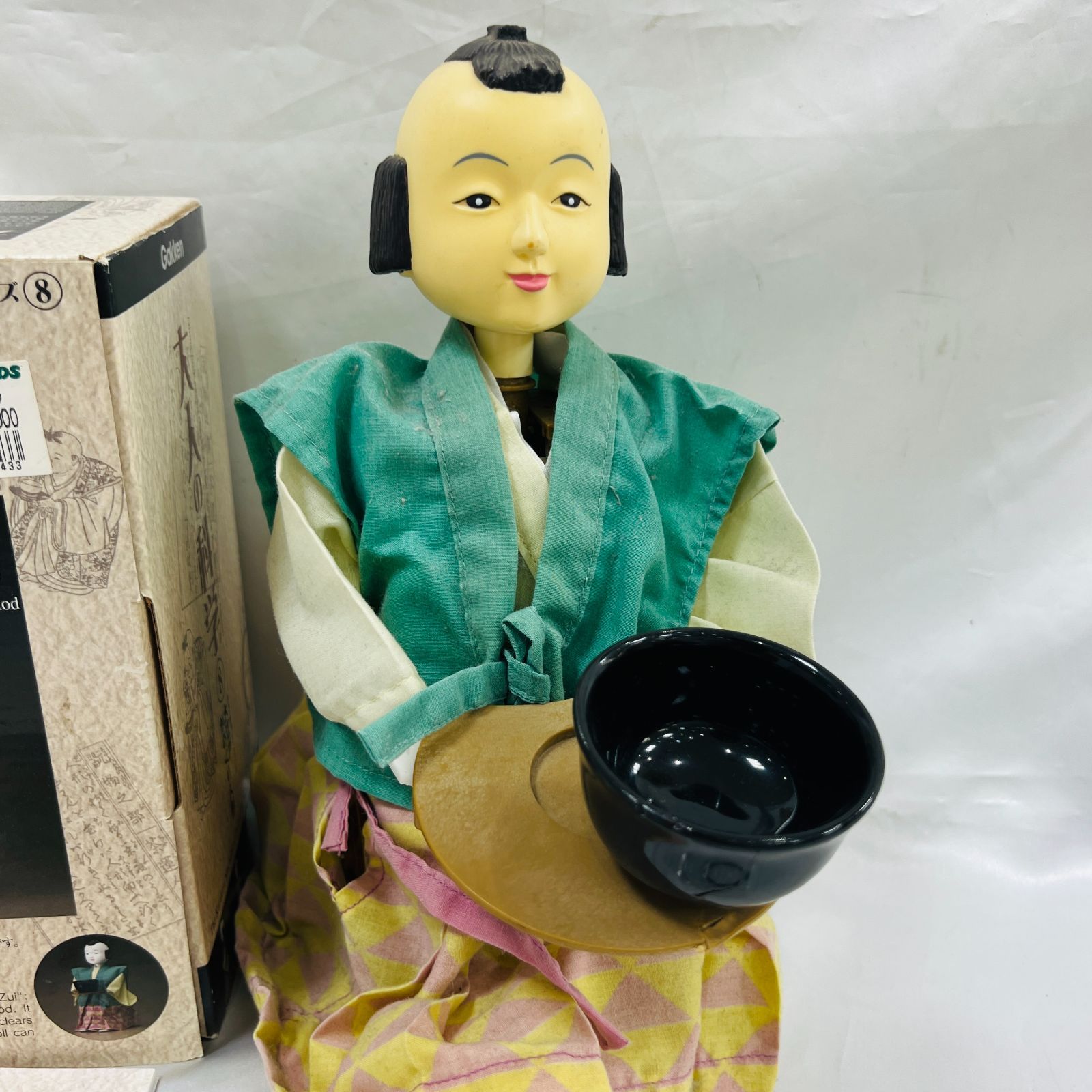 学研 大人の科学 大江戸からくり人形 茶運び人形 製品詳細 | 大江戸からくり人形 | からくりシリーズ | 大人の