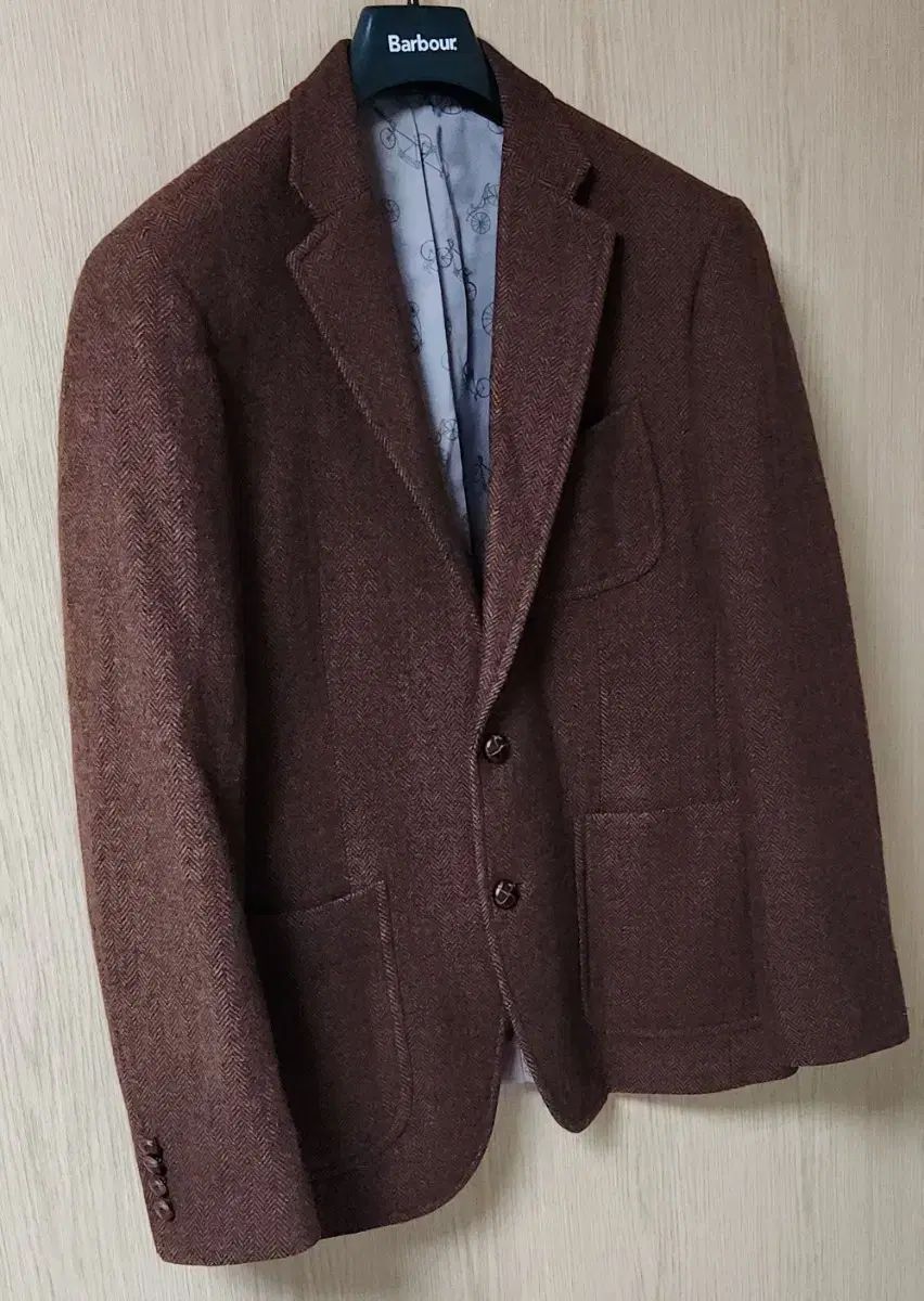 ランディングショット TNGT ヘリンボーン ブレザー ジャケット