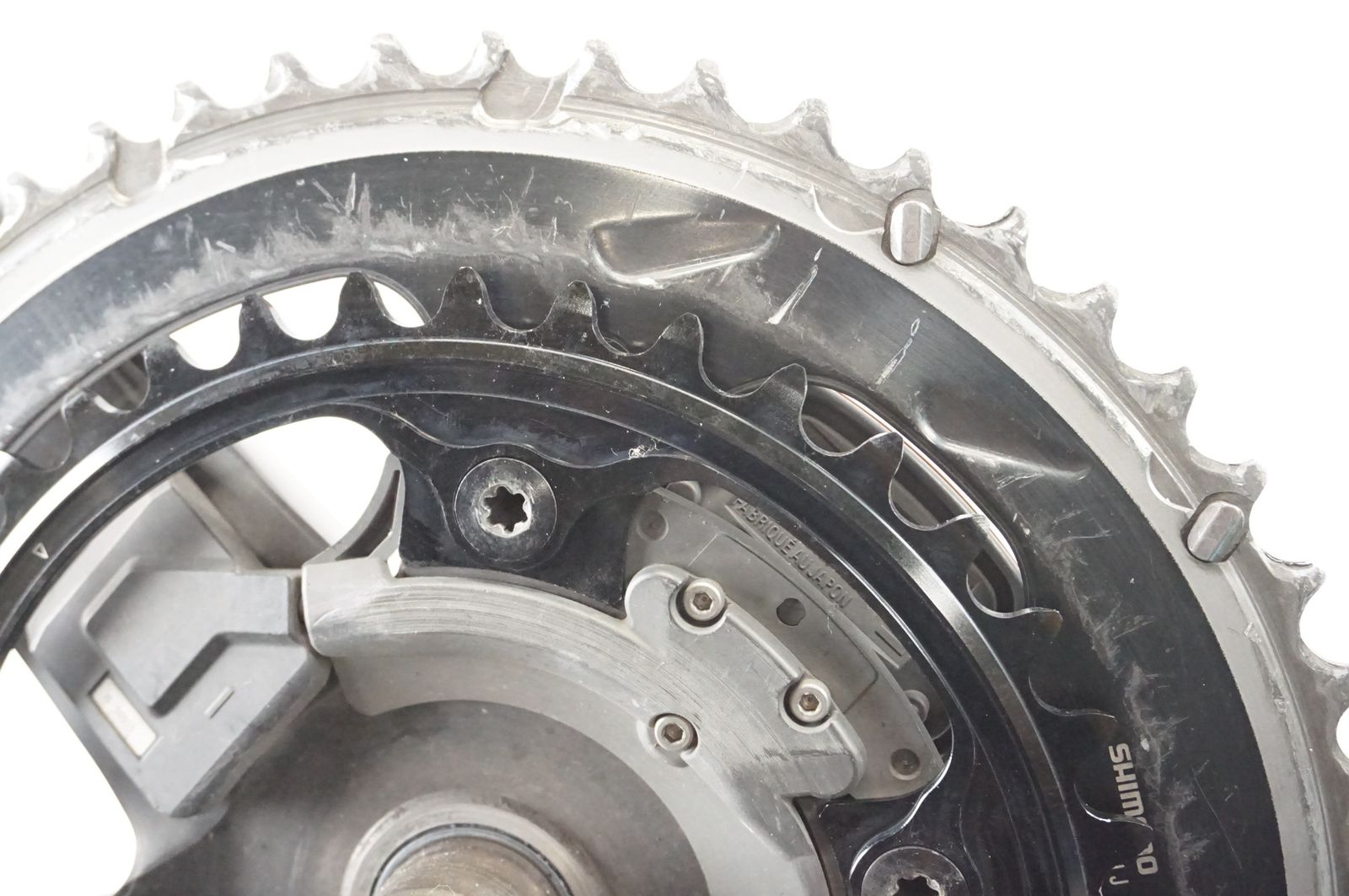ジャンク SHIMANO DURA-ACE FC-9000 PIONEER SGY-PM910HR 53-39T 172.5