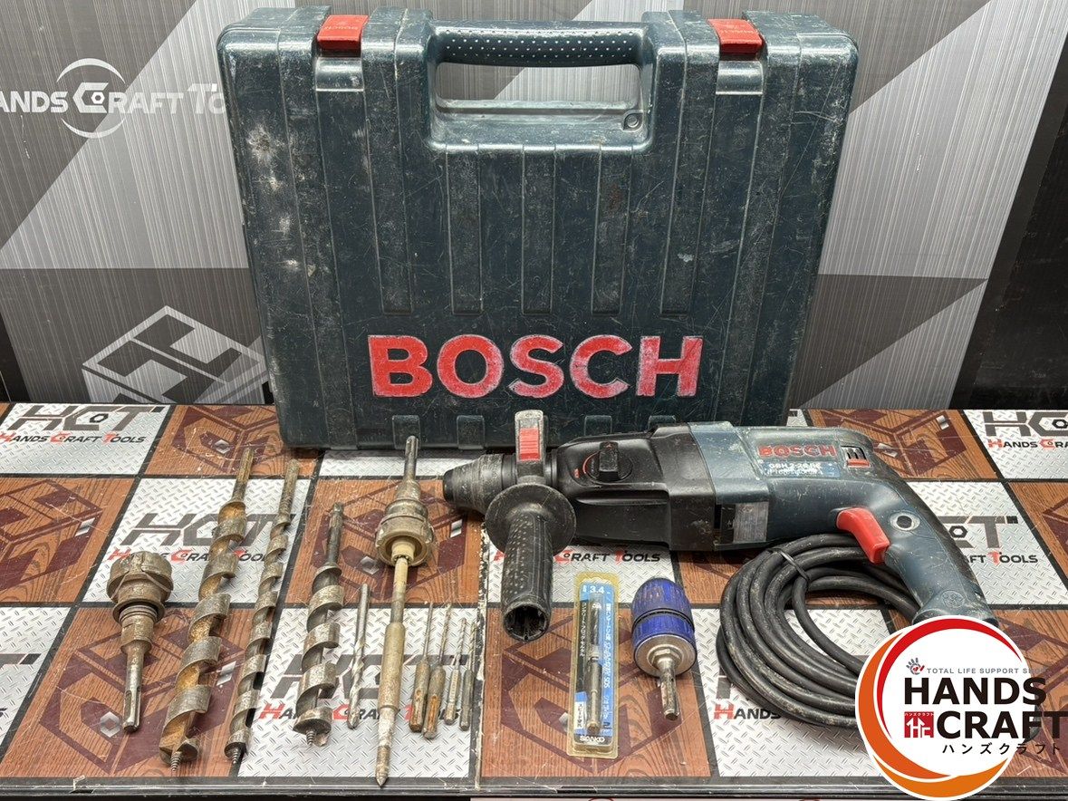 〇ボッシュ BOSCH GBH2-26RE ハンマドリル ケース付き ハンズクラフト佐賀