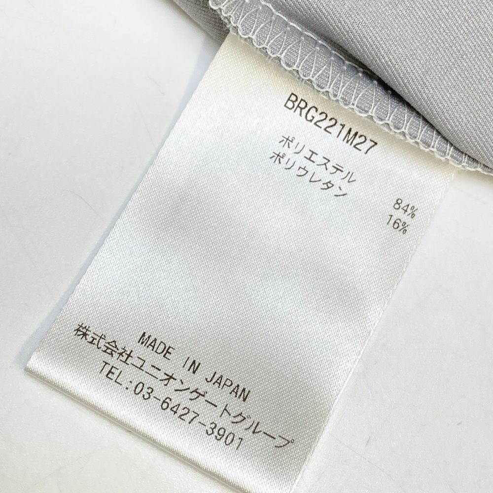 ばっさー！ブリーフィング　ポロシャツ グレー　Lサイズ サイズ：L BRIEFING GOLF ブリーフィング 半袖ポロシャツ グレー