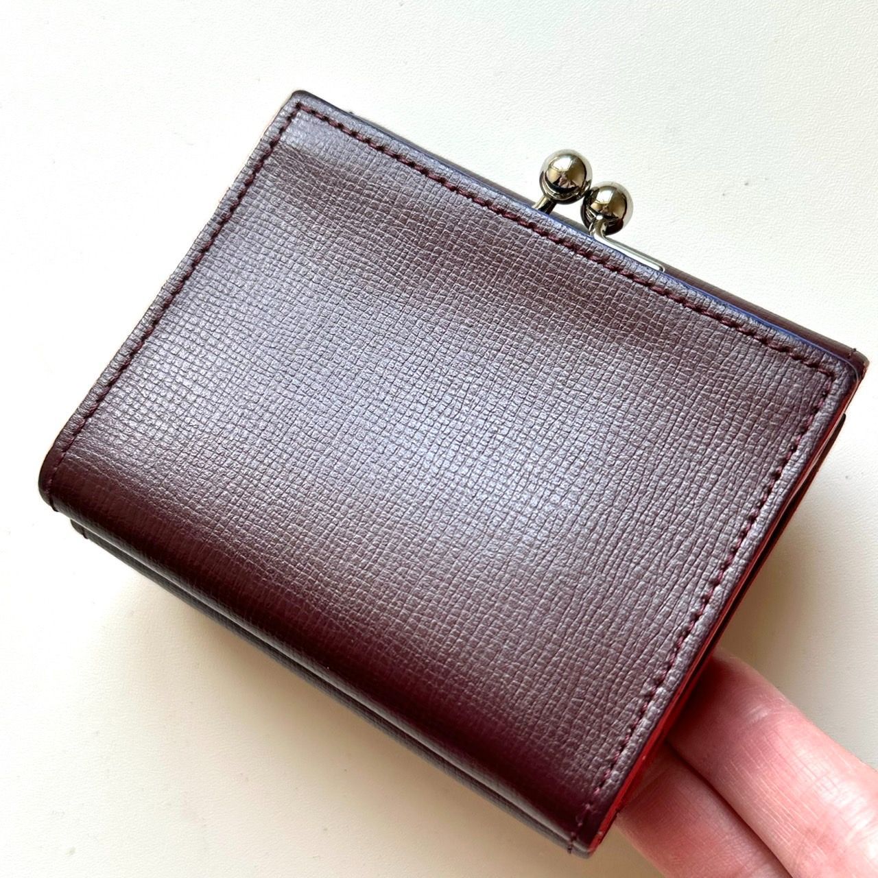 ポールスミス Paul Smith 三つ折り財布 バーガンディ - メルカリ