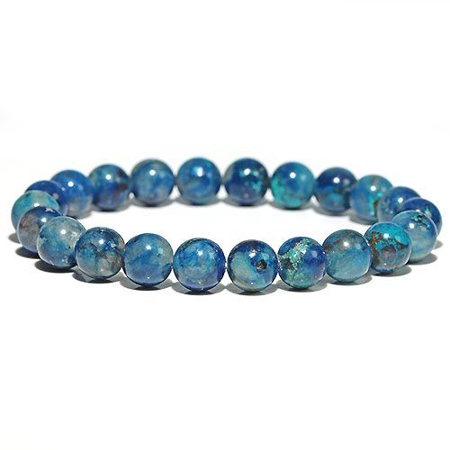☆ディープブルーシャッタカイト 13ミリ珠 ブレスレット⑦(SA+) 【公式