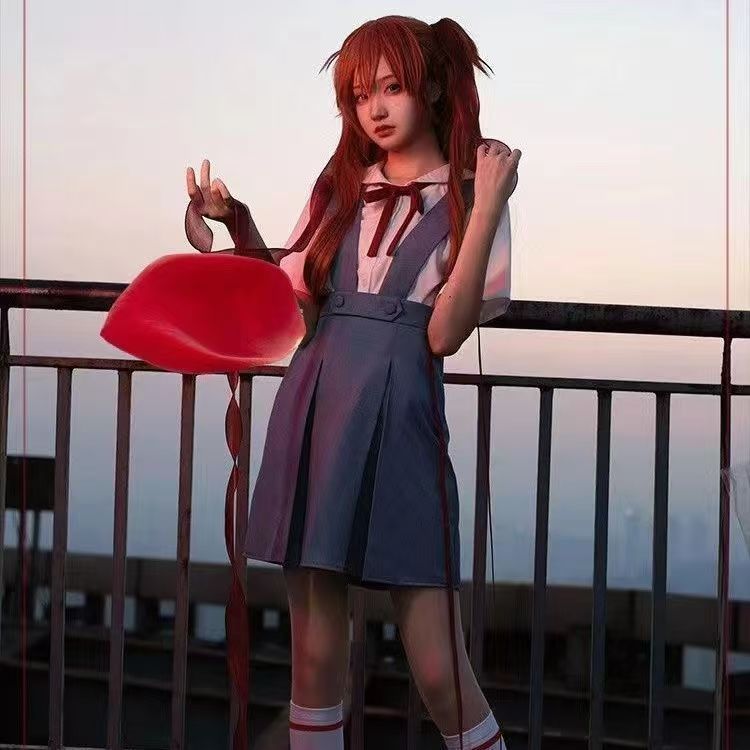 Cosplay 新世紀エヴァンゲリオン風 綾波レイ 明日香 惣流 アスカ Cosplay 新世紀エヴァンゲリオン風 綾波レイ 明日香 惣流 アスカ