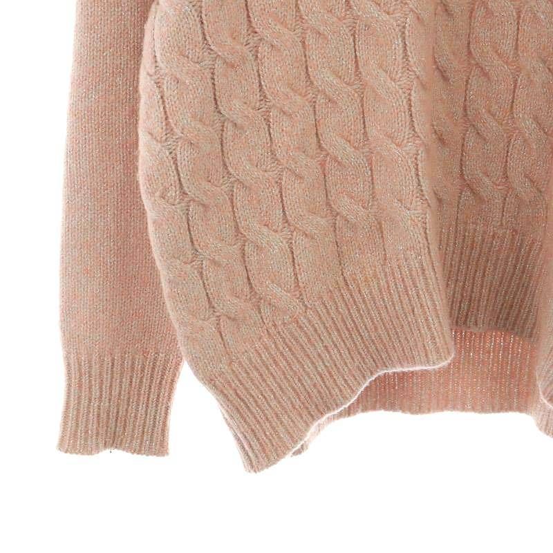 【美品】 Drawer / ドゥロワー | カシミヤ シルク混 タートルネックニット | 1 | ネイビー | レディース