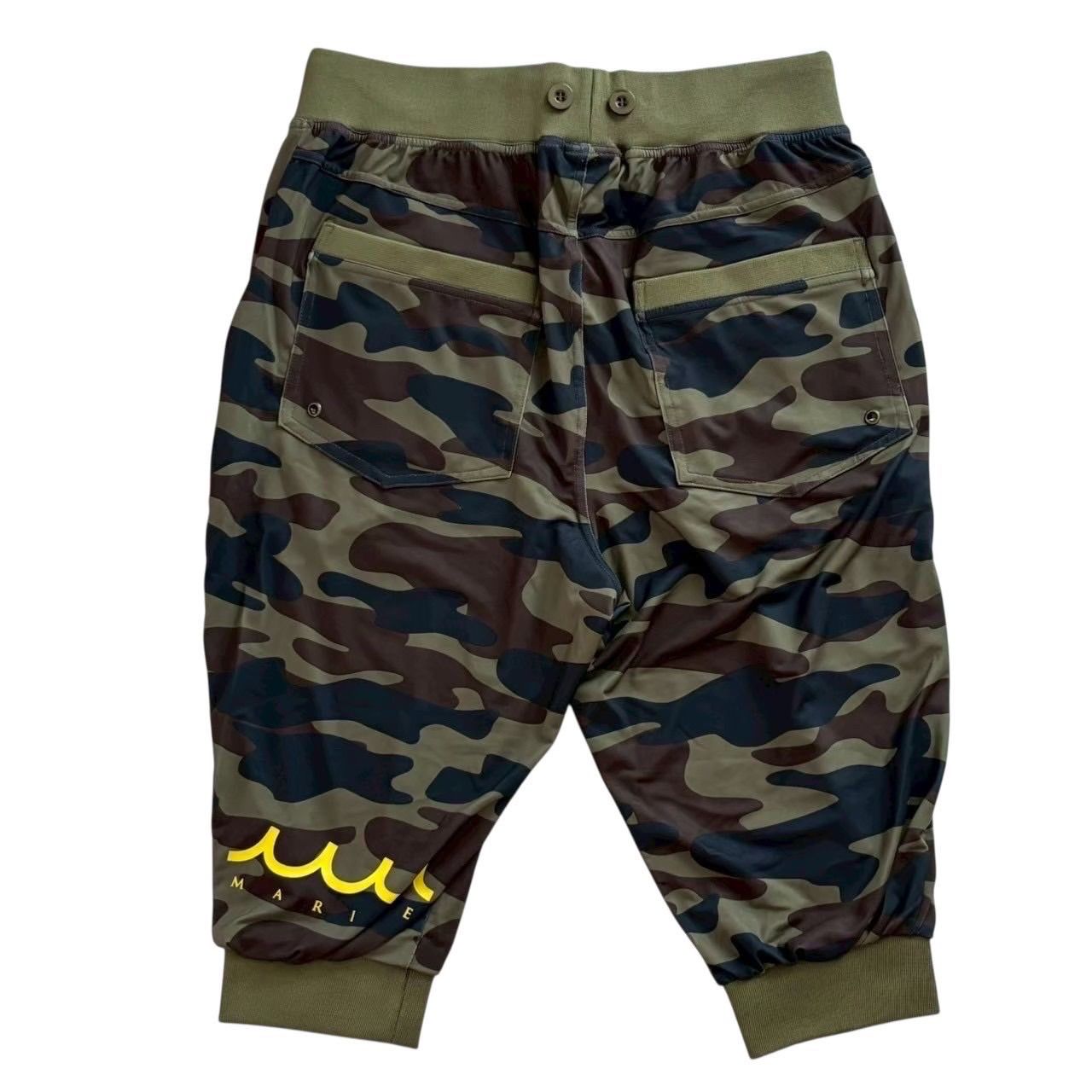 MUTA MARINE ハーフパンツ クロップドパンツ 水陸両用 カモフラ柄 L MUTA muta MARINE メンズクロックドパンツ 迷彩 Lサイズ MARINE ハーフ