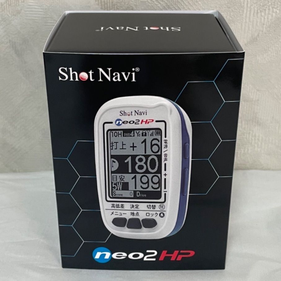 新品】GPSゴルフナビ ショットナビ neo2HP