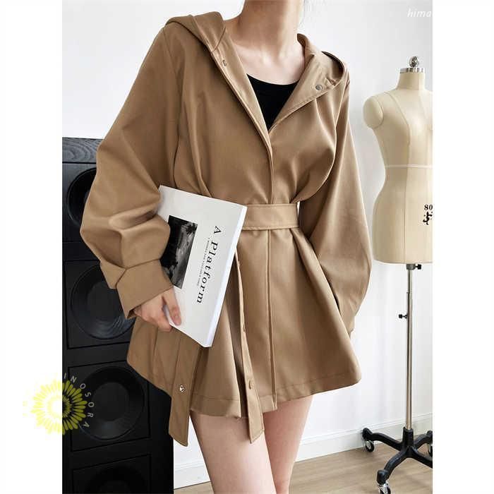 スプリング コート マウンテン パーカー アウター レディース パーカー コート ジャケット ブルゾン ミリタリージャケット プリングコート 長袖 アウトドア トレ