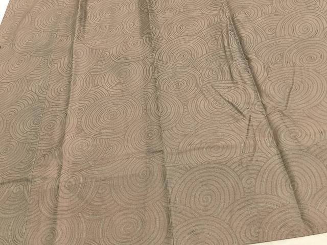 平和屋着物▽道行コート スリーシーズン 春夏秋 塵除け 渦巻き文 反端