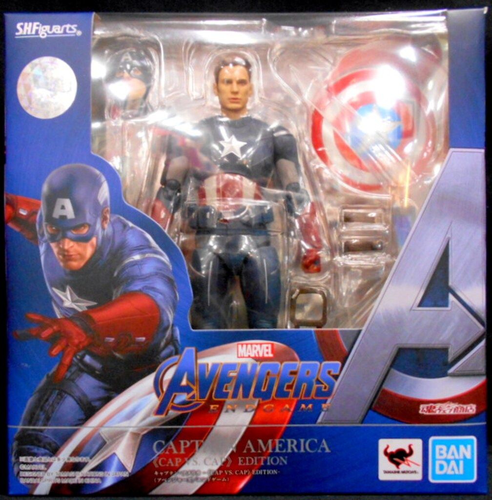 BANDAI SPIRITS S.H.Figuarts キャプテン・アメリカ CAP VS. CAP EDITION