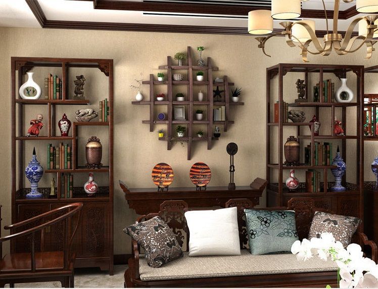 桐 茶棚 高品質 実用 日式 茶碗ラック 茶器展示棚 ソリッド ウッド 茶道 置物台