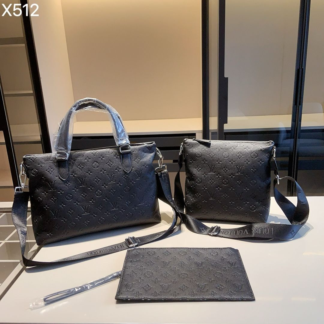 LOUIS VUITTON ルイヴィトン メンズ ブリーフケース ショルダーバッグ クラッチバッグ 3点セットバッグ - メルカリ