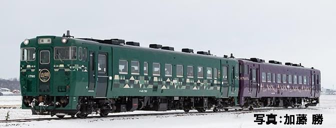 販売済み キハ40-1700形ディーゼルカー（山明 紫水）セット（2両