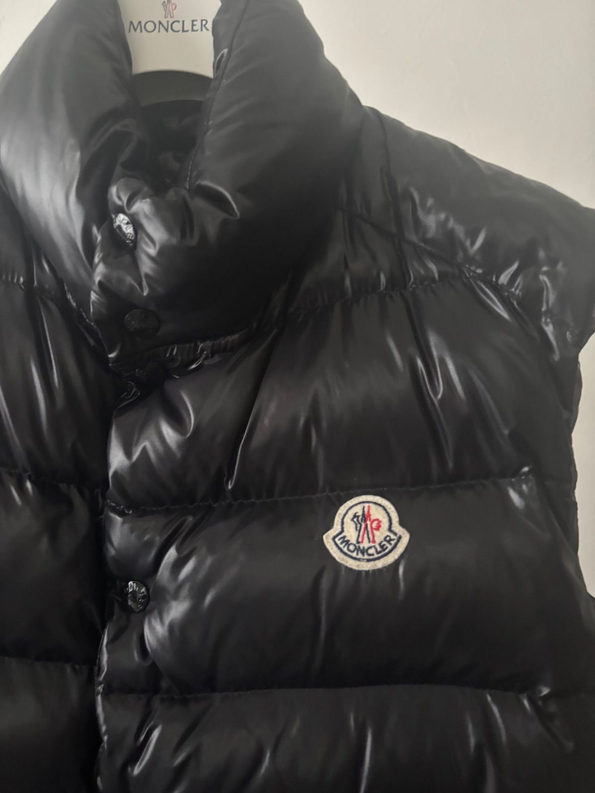 モンクレール☆MONCLER☆TIB☆ブラック☆サイズ1☆ダウンベスト☆国内