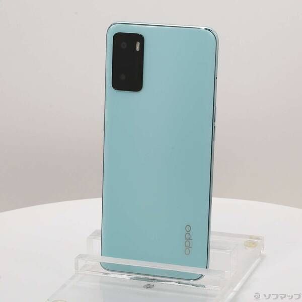 中古品〕 OPPO A55s 5G 64GB グリーン CPH2309 楽天 SIMフリー
