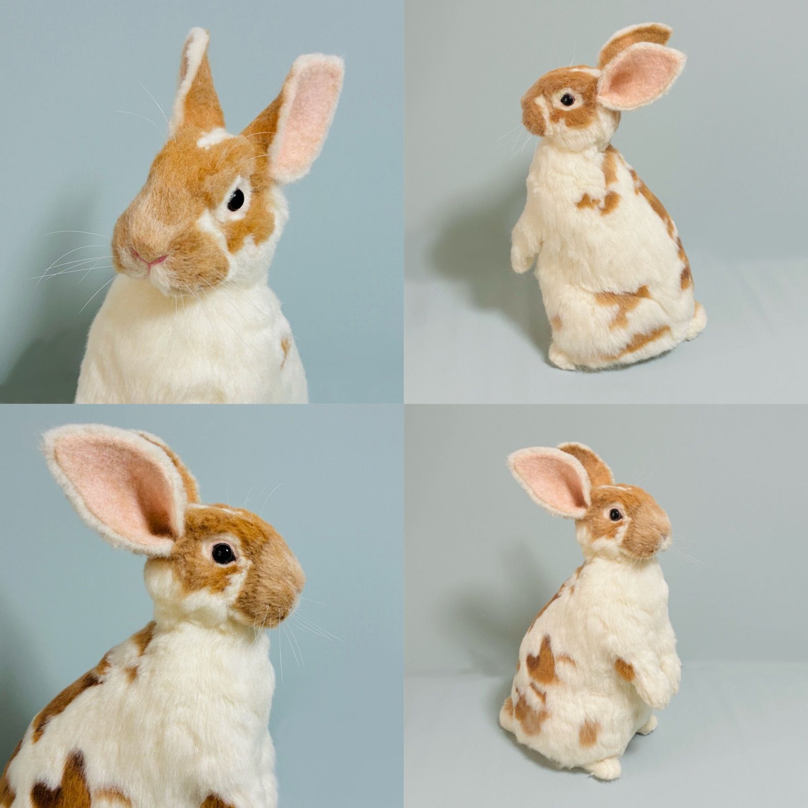 うちの子オーダー 羊毛フェルト うさぎ ウサギ リアル ペットロス