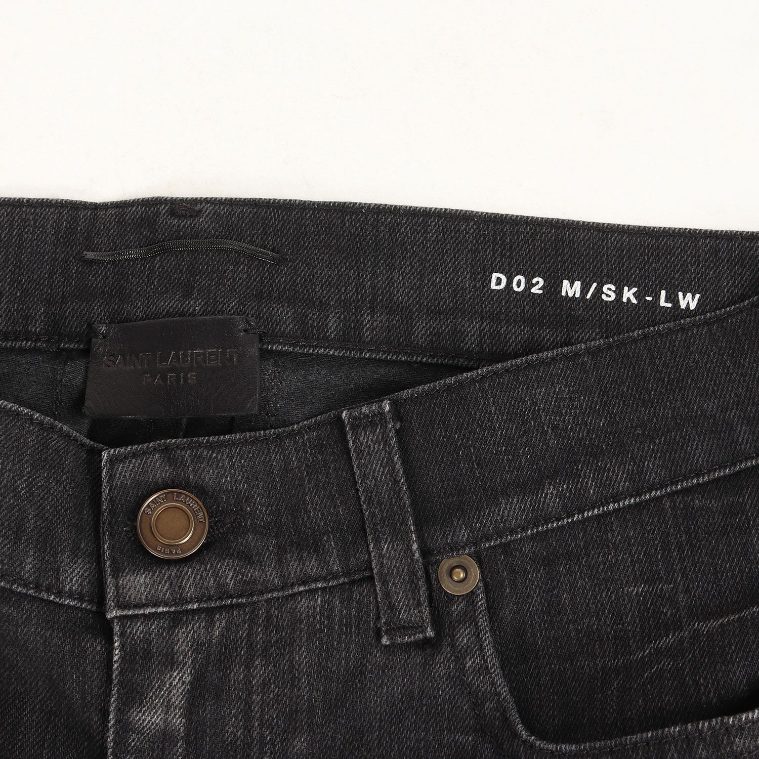 SAINT LAURENT PARIS サンローランパリ さかのぼり D02 M/SK-LW デニム 