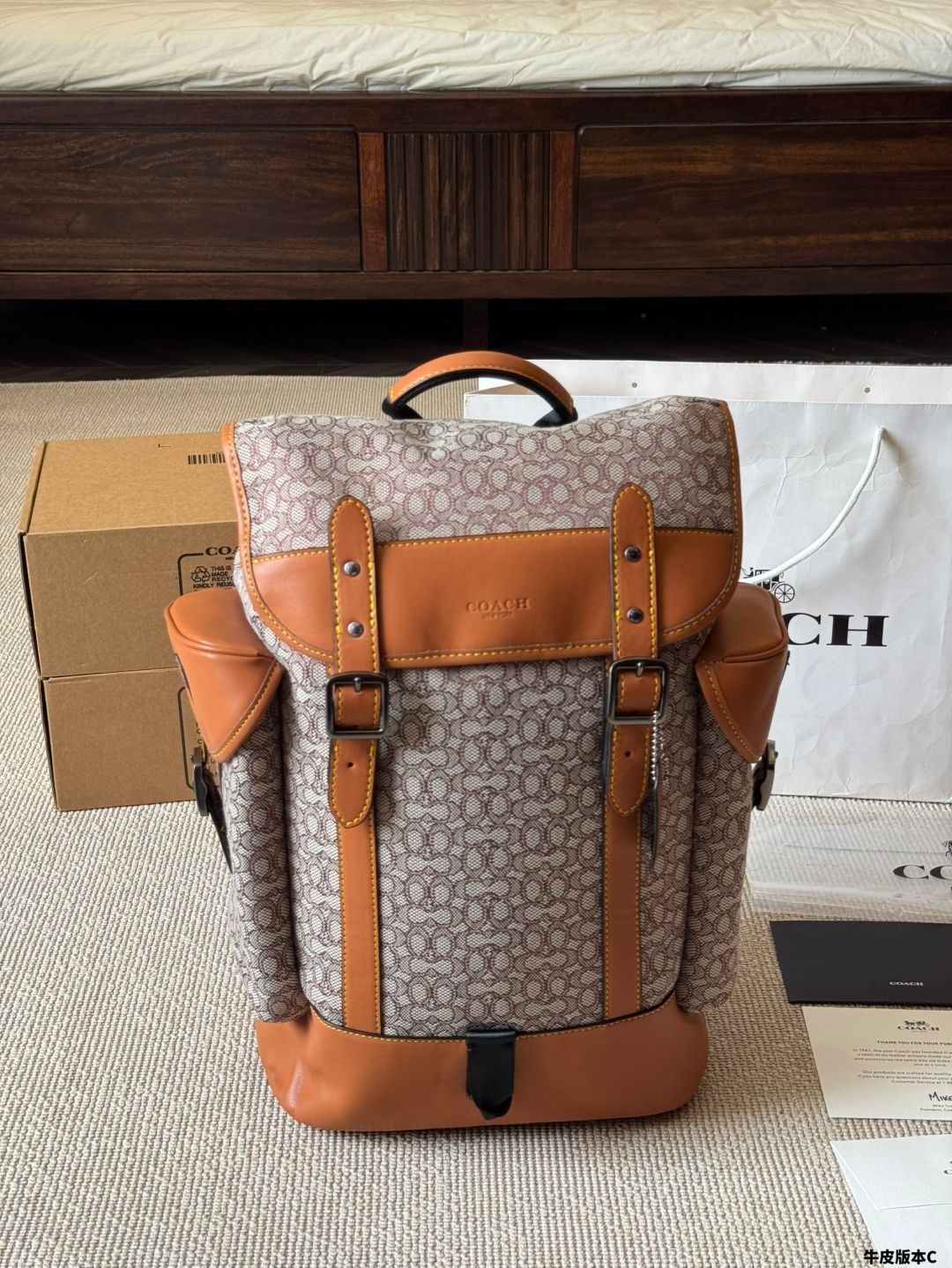 【未使用新品】Coach Animal PrintBackpackメンズ 楽天市場】コーチ ポーチ メンズ COACH セカンドバッグ レザー