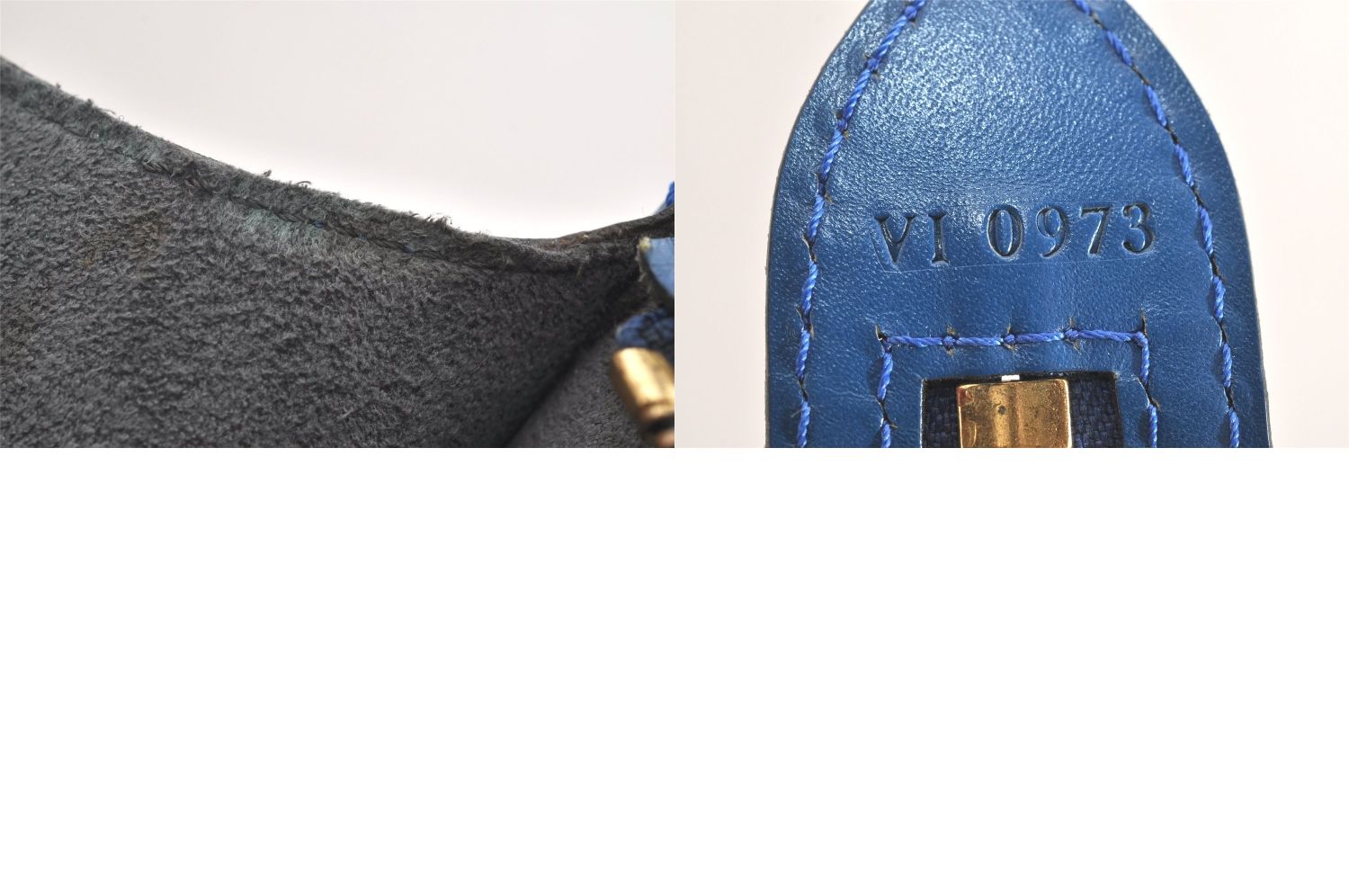 LOUIS VUITTON ルイヴィトン エピ サンジャック ハンドバッグ ブルー M52275 LV 2745N DECORATOM_COM_BR