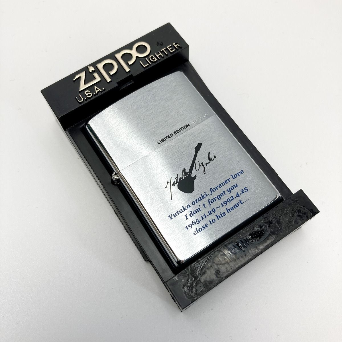 ZIPPO ジッポー ライター 1999年製 尾崎豊 LIMITED EDITION