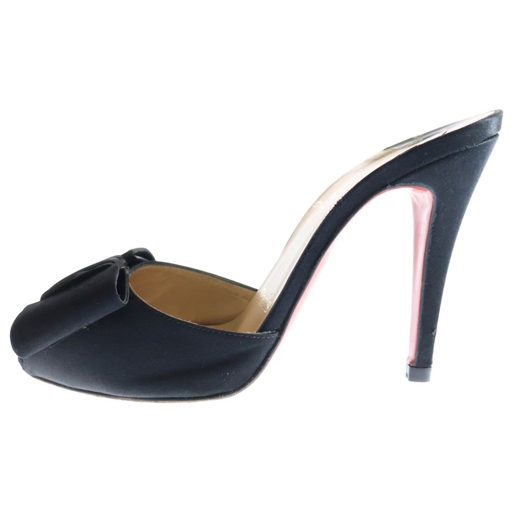クリスチャンルブタン オープントゥ リボンパンプス CHRISTIAN LOUBOUTIN (クリスチャンルブタン) オープントゥ