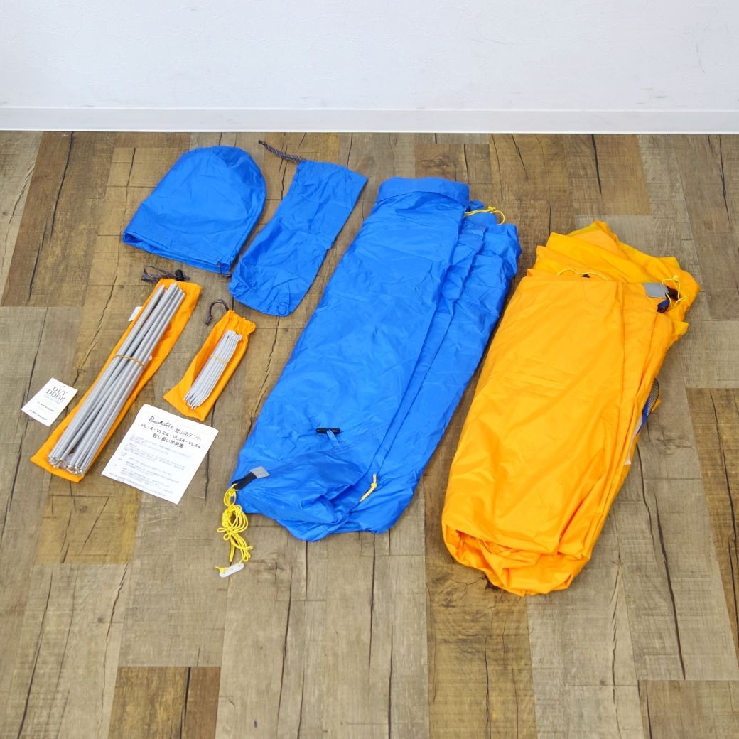 未使用 ダンロップ DUNLOP VS10 1人用 コンパクト 登山テント 山岳  