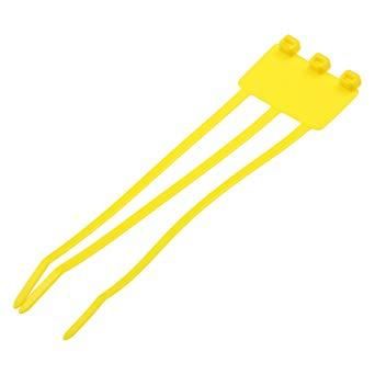 2営業日で発送 PL3M2SD4Yパンドウイット 旗型タイプナイロン結束バンド 黄 500本入 8146423