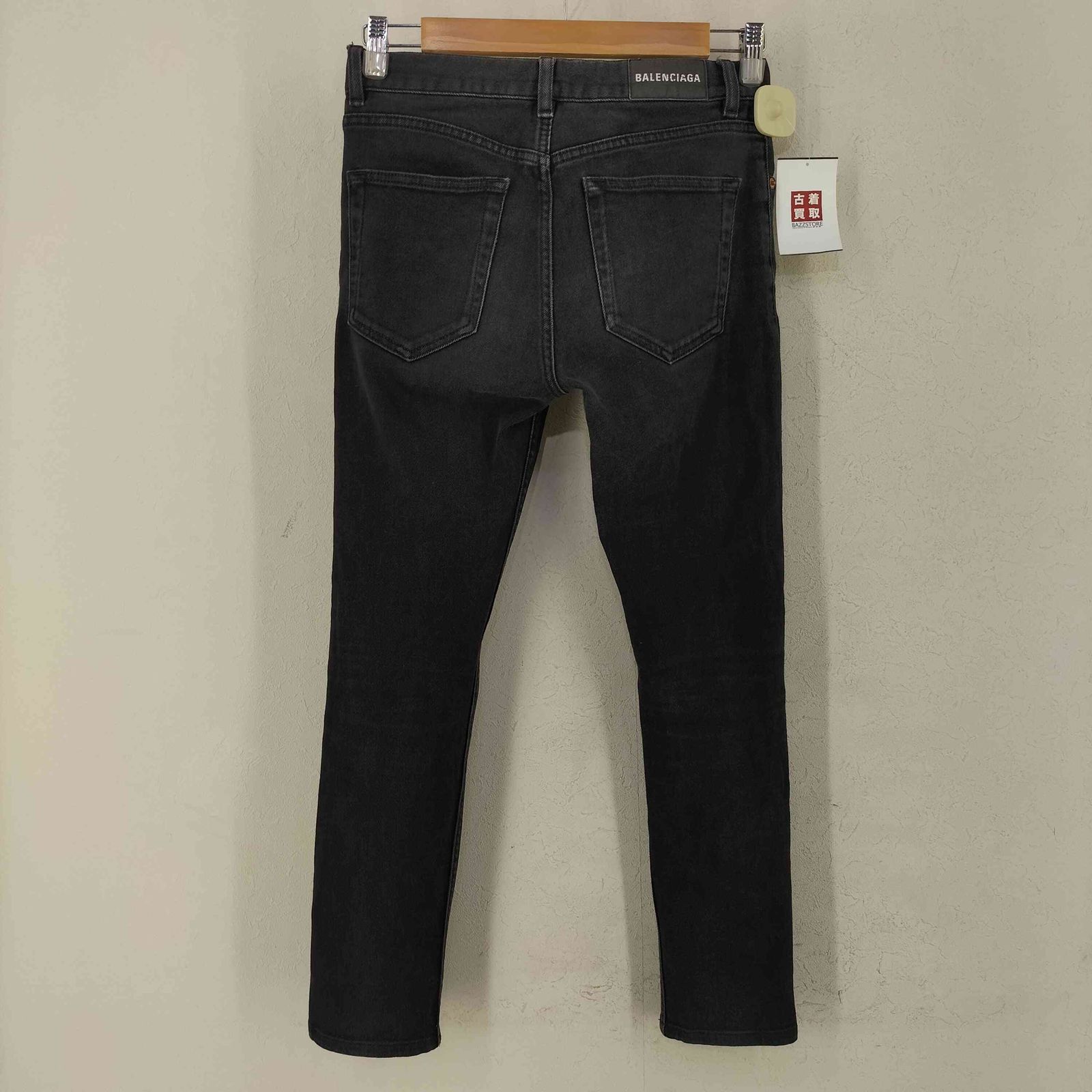 バレンシアガ　スキニーパンツ　25 バレンシアガ 23SS 697886 THW25 LOW CROTCH JEANS ユーズド