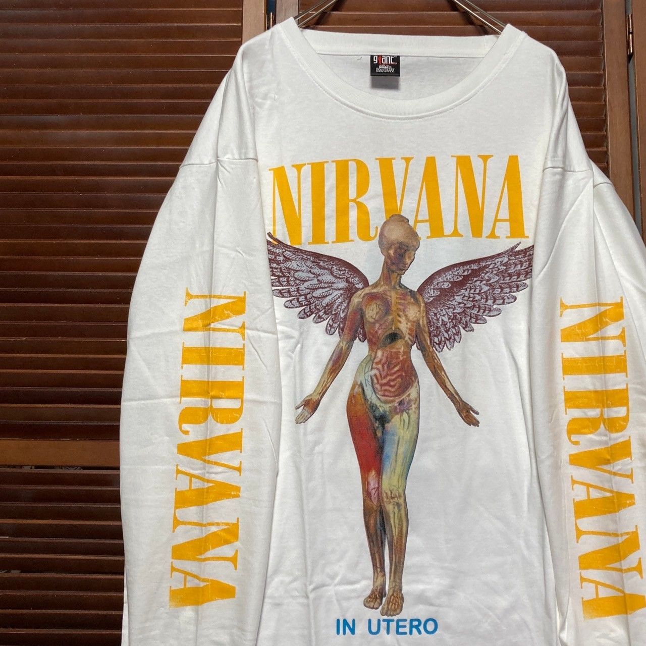 LP NIRVANA IN UTERO カートコバーン グランジ ロック LP NIRVANA IN UTERO カートコバーン グランジ ロック - メルカリ